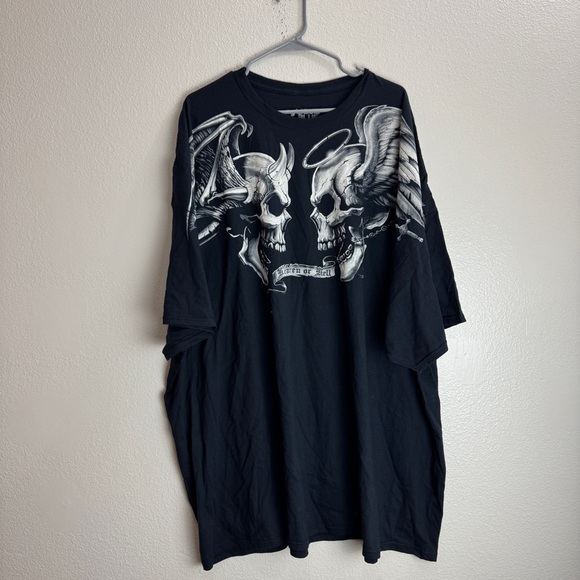 Liquid Blue Heaven Or Hell Shirt Size 6XL